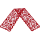 thumbnail image 1 of Camino DE mesa festivo creativo TUNC con diseño DE corazón color rojo 183x33x0,2cm 1 ud, 1 of 5