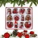 thumbnail image 1 of Mini Adornos Navideños De Madera Figuras De Navidad De Madera Colgante Para Puerta Y Ventana De Árbol De Navidad 12 Uds Moyic HA038117-00, 1 of 6