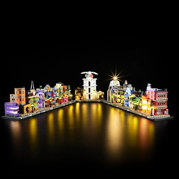 LED Light for 76444  Diagon Alley Wizarding Shops Building Blocks Model (Building Set NOT Included)