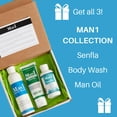 thumbnail image 3 of Set de regalo para la salud del pene Man1 Man Oil Senfla Body Wash, 3 of 4