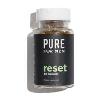Pure for Men Detox Supplement, Reset | Promotes Digestive & Gut Health, Helps Remove Toxins & Supports Immune System, Colon Cleanse | 30 Capsules