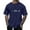 Navy, variant on FRSASU Men’s Short Sleeve Shirts Crew Neck T-Shirt Love Print Casual Crew Neck Solid Basic Tops Army Green
