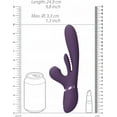thumbnail image 5 of Vive Ena Wave Clit Thrusting G-Spot Rabbit Vibrator, Purple, 5 of 5