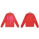 thumbnail image 3 of Suéter Gibobby de punto con patrón de cabeza de Papá Noel para mujer, suéter de otoño y primavera rojo M, 3 of 5