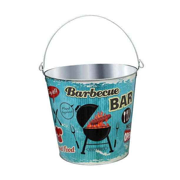 Cubo de hielo enfriador de bebidas contenedor de hielo contenedor de bebidas para fiestas tina de enfriamiento de bebidas D