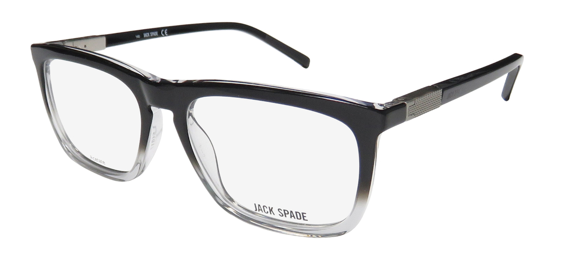 Jack Spade JS Holmes Eyeglasses 0JGG Black Gray Fade
