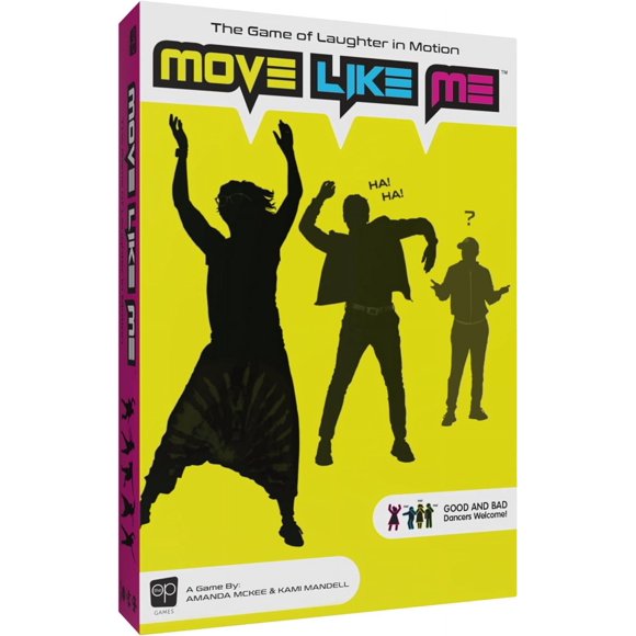 shiyou-Move Like Me - The Hysterical Dancing Game for All Ages, Fun and Active Party Game for Friends and Family, Perfect for Gatherings, Parties, and Game Nights, Ages 8+, Players 4+, Playtime 10+ M