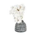 thumbnail image 2 of Sagebrook Home Ceramic Vase: Elevate Your Decor with Elegant Home Accents, Durable Single Piece, Ideal for Stylish Interiors, 2 of 8