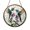 Stained Glass 5.9 Inch, variant on Floral Hummingbird Stained Glass Window Hanging, Nature Art Suncatcher for Cozy Living Spaces