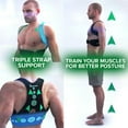 thumbnail image 6 of Hempvana Arrow Posture - Fully Adjustable Posture Support & Posture Corrector for Upper Body - Helps Correct Slouching, Text Neck and Hunching Over (L/XL), 6 of 7