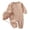 Pink-B10, variant on Mnyotv Infants Baby Clothes Long Sleeve Cotton Jumpsuits and Hats Newborn Spring Fall Outfits Size 0-3 Months