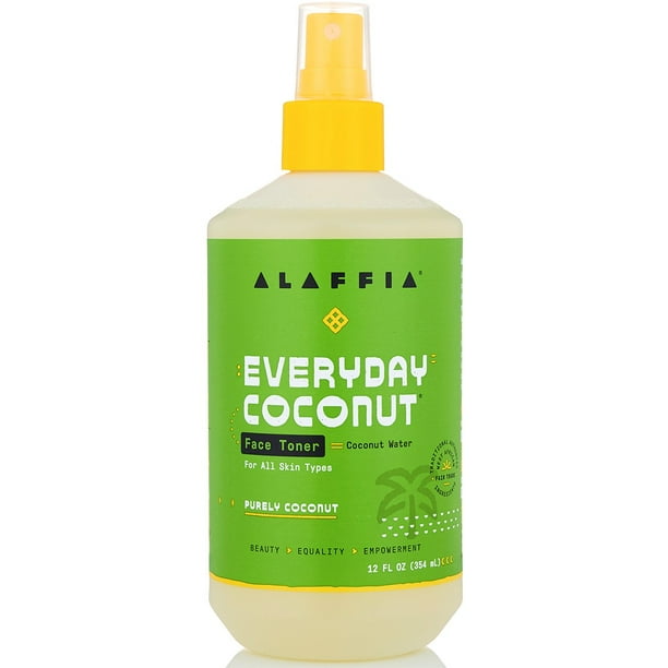 Alaffia Everyday Purely Coconut Soothing Face Toner For All Skin Type 