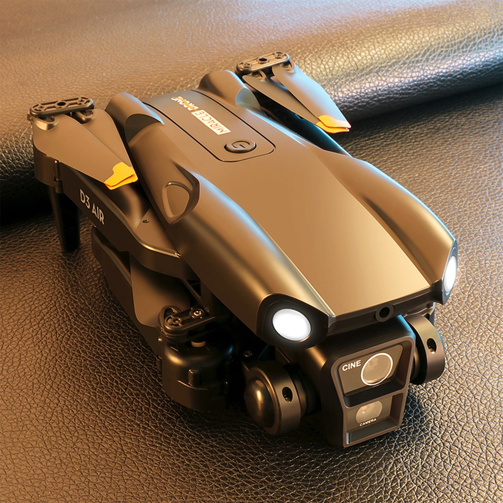 Drone with Dual 1080P Camera, Obstacle Avoidance & Optical Flow, Foldable Design with Long Flight Time for Beginners and Enthusiasts