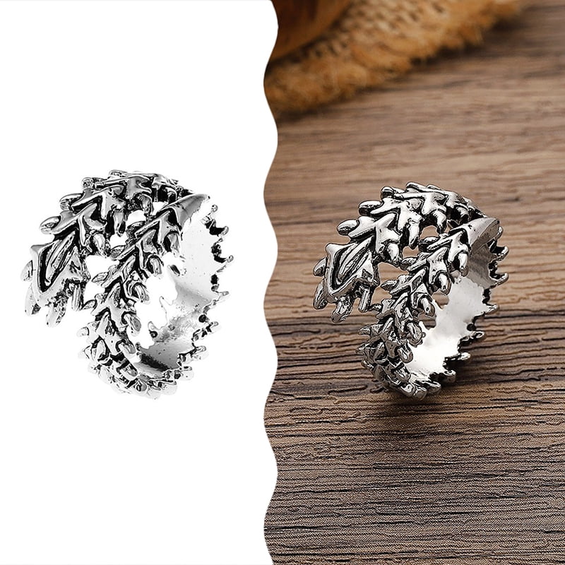 Fashion Punk Style Personalized Retro Opening Adjustable Centipede Shaped Ring For Men Women Halloween Jewelry Prop Accessories