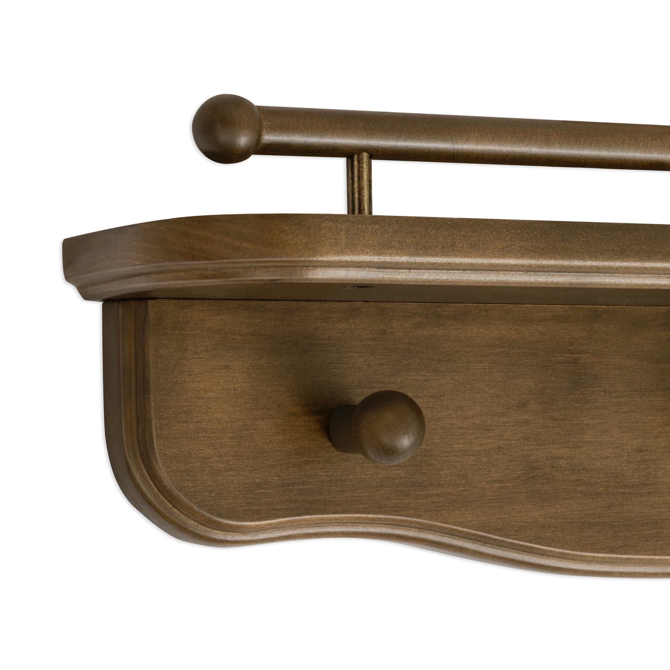 Namesake Kids Liberty 31" Wall Shelf with Hooks