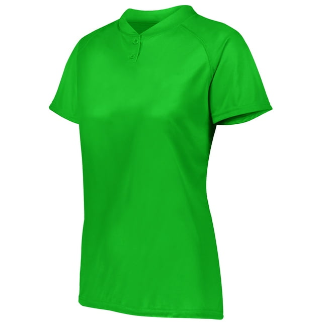 Augusta sportswear Women's Attain Wicking Two Button Softball Jersey