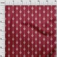 thumbnail image 2 of oneOone Georgette Viscose Fabric Ethnic Ikat Print Fabric By Yard 42 Inch Wide, 2 of 4