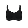 thumbnail image 3 of BRAVADO! DESIGNS Maternity & Nursing Bra Seamless Double Layer, Wirefree, Adjustable for Breastfeeding | Black | S, 3 of 5