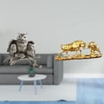 thumbnail image 2 of Figura decorativa de búho y toro, adorno de mesa para sala de estar u oficina, decoración Feng Shui, estatua de , oso y ganado chino, regalo, 2 of 8