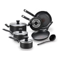 thumbnail image 1 of Batería de cocina T-Fal Initiatives 10 Piezas Negra, 1 of 4