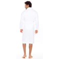 thumbnail image 6 of SKYLINEWEARS Men’s Robe Terry Cotton Bathrobe Shawl Collar Shower Bath Robes Kimono Sweat Steaming Clothes, 6 of 7