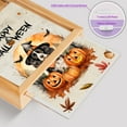 thumbnail image 4 of Happy Halloween Brittany Spaniel Witches Hat Pumpkin Carving Acrylic Plaque with Wood Photo Frame Box Brittany Dog Lover Gifts Idea Light Box - 02019, 4 of 5