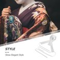 thumbnail image 3 of Accesorios de cuello de repuesto para kimono japonés para mujer, corbata decorativa para vestido tradicional, cuello de kimono japonés, 3 of 6