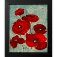 thumbnail image 2 of Loreth, Lanie 15x18 Black Modern Framed Museum Art Print Titled - Kindles Poppies I, 2 of 5