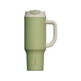 thumbnail image 7 of SURFVEN 40oz Double Wall Stainless Steel Insulated Tumbler with Handle and 2-in-1 Lid, Mint Blue, 7 of 7