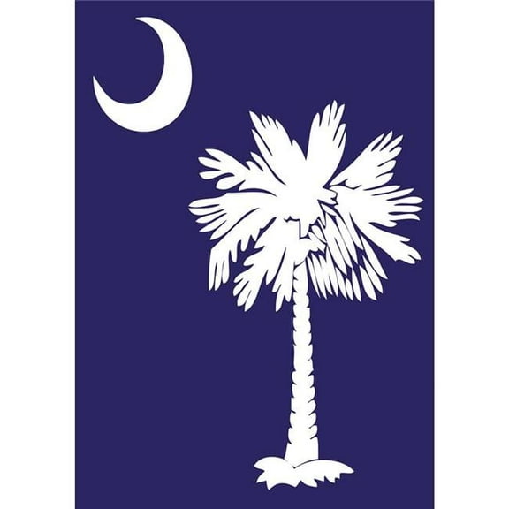 Magnolia Garden Flags 1407 13 x 18 in. South Carolina Garden Flag
