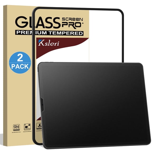 Protector de pantalla Ksleri de cristal mate para iPad Air 5 10.9 pulgadas, paquete de 2