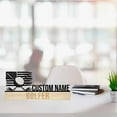 thumbnail image 2 of Handmadetneonsign Golfer Metal Nameplate, Golfer Desk Name Plate, Golfer Desk Nameplate, 2 of 4