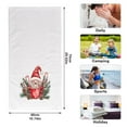 thumbnail image 2 of Ryvnso A Cute Christmas Gnome Hand Towels Set for Bathroom Cotton Face Towel Decorative 15.5x29.5 inch, 2 of 7