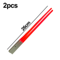 thumbnail image 2 of Sable de Luz LED Zhivalor Brillante Chop Sticks Rojo y Azul 2 Pares, 2 of 5