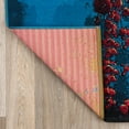 thumbnail image 4 of World Rug Gallery Galactic Wonder Galaxy Indoor/Outdoor Area Rug - Multi 5'3"X7', 4 of 9