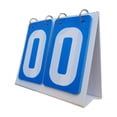 thumbnail image 2 of Tableau de Bord Multisport 2 Chiffres Durable, Tableau de Pointage à Retournement, pour Bleu, 2 of 8