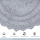 thumbnail image 5 of Alfombra de Baño RAJRANG de Algodón 61x43 cm Ovalada Paquete de 2, 5 of 6