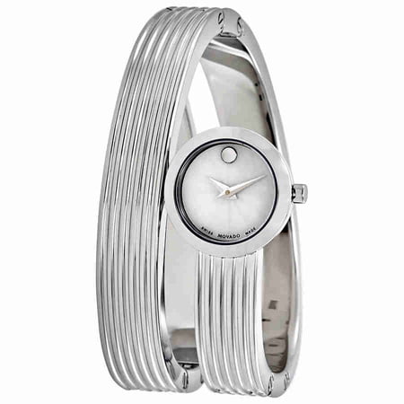 Movado Museum Wrap Mother of Pearl Dial Ladies Watch 0606805