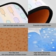 thumbnail image 2 of 2-Piece Kitchen Mat Set Non Slip Washable Floor Mats Decorative Rugs for Kitchen Sink Laundry Popsicle Pattern, 2 of 7