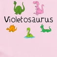 thumbnail image 2 of CafePress - Violetosaurus Infant Bodysuit - Baby Light Bodysuit, Size Newborn - 24 Months, 2 of 4