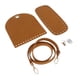 thumbnail image 4 of 2 Juegos De Piezas De de material cuero Bolsa De Tejer Accesorios De Fabricación De s BLESIY Bolso de PU haciendo partes, 4 of 8