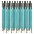 thumbnail image 1 of Uxcell 3B Drawing Pencils for Sketching, 24PCS Sketch Pencils for Drawing Art Pencils Graphite Wood Pre-sharpened for Drawing Sketching Artist, Hexagonal, Black Refill, Green/Black Pole, 1 of 6