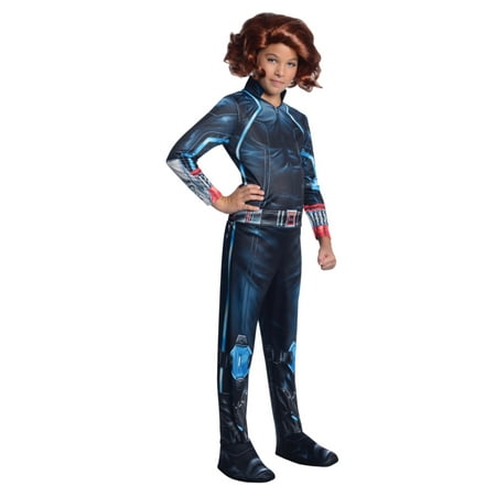 Marvel Little Girls Black Widow Avengers Halloween Costume Dress Up Outfit