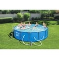 thumbnail image 3 of Bestway 14' x 3.4' Circle 42" Deep Metal Frame Above Ground Pool, 3 of 5