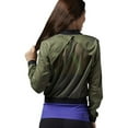 thumbnail image 2 of Reebok Speedwick Women's Training Track Jacket Green/Black ai1985, 2 of 2
