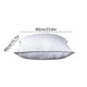 thumbnail image 2 of Núcleo de almohada lumbar de tela cepillada con funda extraíble para soporte de espalda, comodidad ergonómica para sillas y sofás de oficina, uso en casa o en el trabajo. Aestivo | Blanco |, 2 of 7