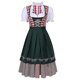 thumbnail image 1 of Disfraz tradicional de Oktoberfest para mujer, vestido Dirndl de cerveza alemana con delantal, disfraz de Cosplay, vestido de fiesta Xs-6xl de talla grande, 1 of 5
