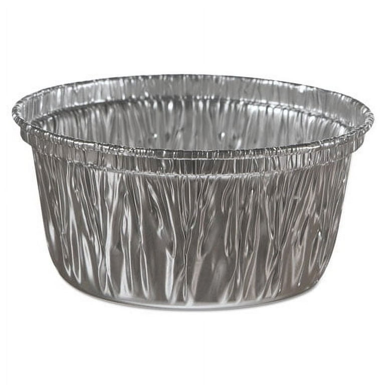 Aluminum Baking Cups, 4 oz, 3.38 Aluminum Baking Cups, 4 oz, 3.38