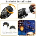 thumbnail image 3 of Luces solares para jardines al aire libre, bombillas para iluminación exterior con llamas realistas, luces solares para iluminación exterior, luz LED para decoración de jardín, luz navideña para, 3 of 5