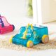 thumbnail image 4 of Mini Car Table - Dust Cleaning Trolley, Keyboard Desktop Confetti Pencil Sweeper, 4 of 5